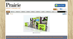 Desktop Screenshot of prairiedisplay.com